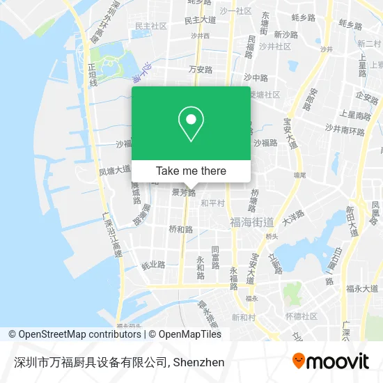 深圳市万福厨具设备有限公司 map