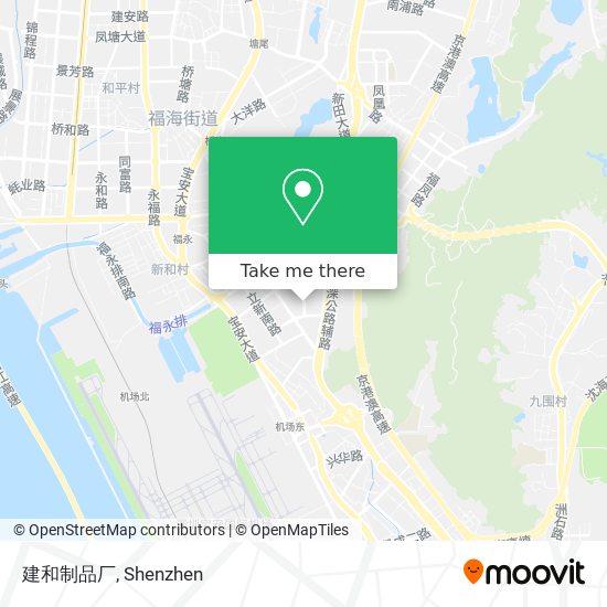 建和制品厂 map