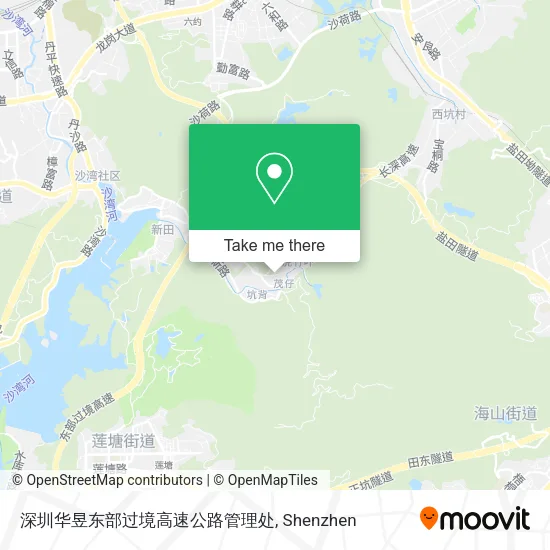 深圳华昱东部过境高速公路管理处 map