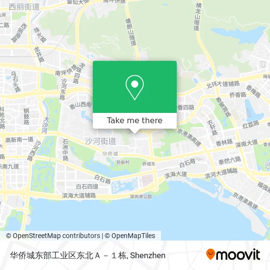 华侨城东部工业区东北Ａ－１栋 map