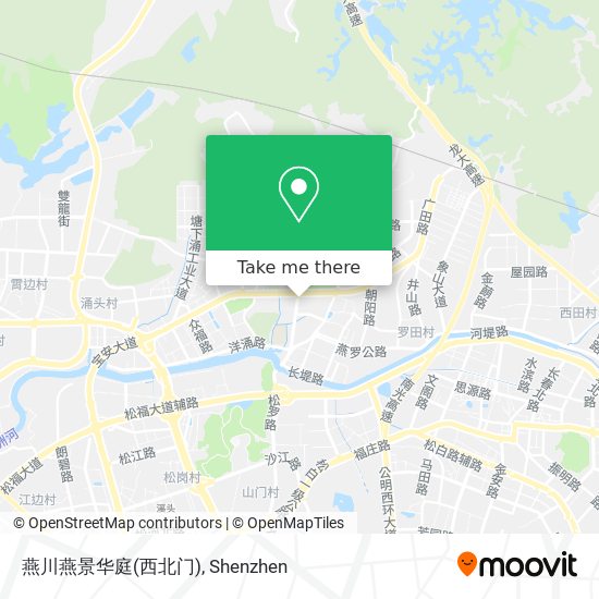 燕川燕景华庭(西北门) map