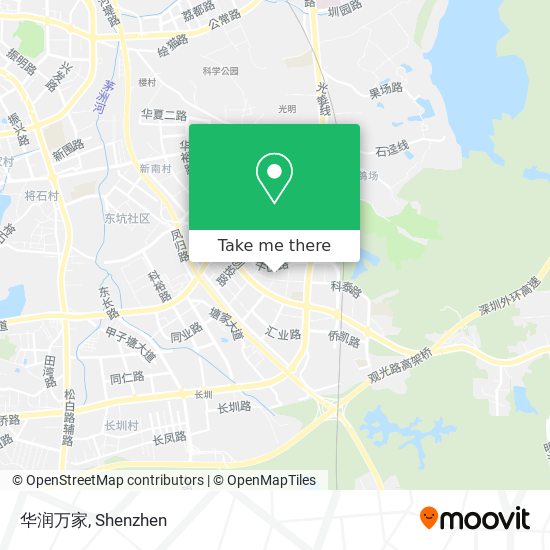 华润万家 map