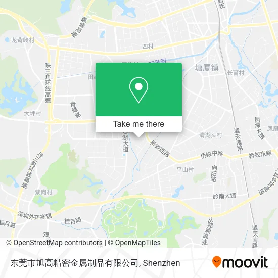 东莞市旭高精密金属制品有限公司 map