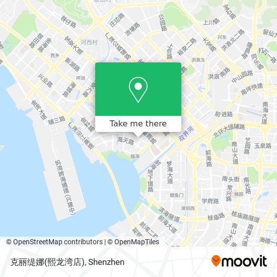 克丽缇娜(熙龙湾店) map