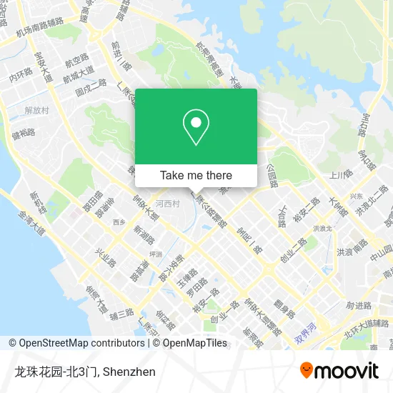 龙珠花园-北3门 map