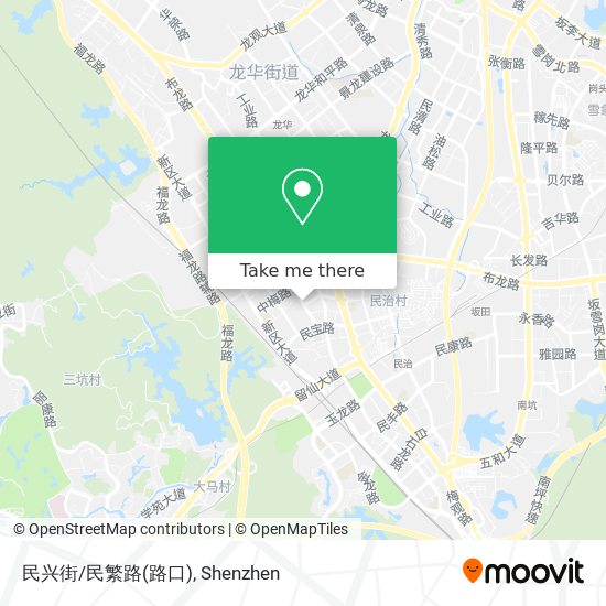 民兴街/民繁路(路口) map