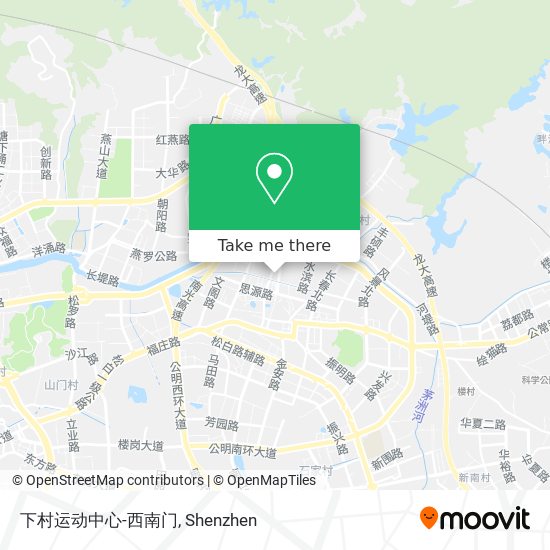 下村运动中心-西南门 map
