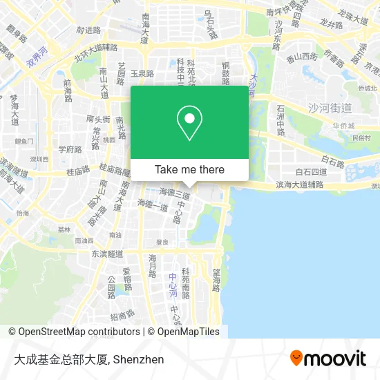 大成基金总部大厦 map