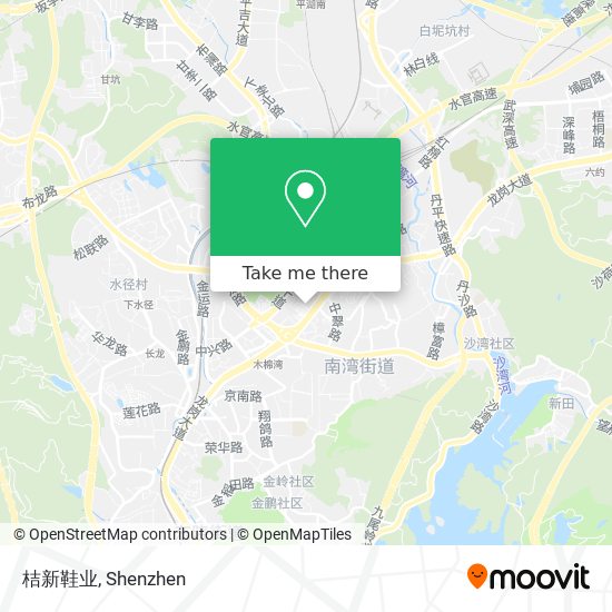 桔新鞋业 map
