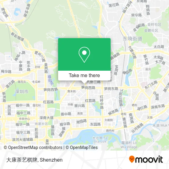 大康茶艺棋牌 map