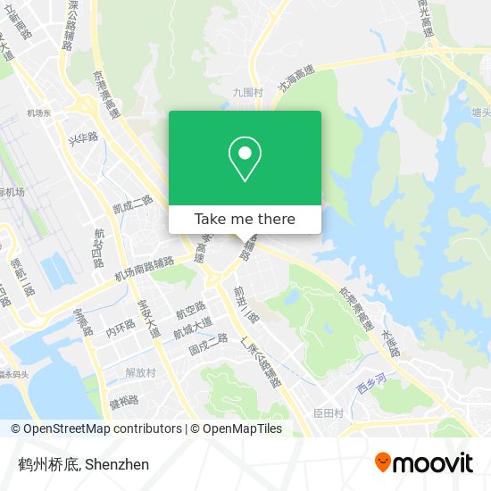 鹤州桥底 map