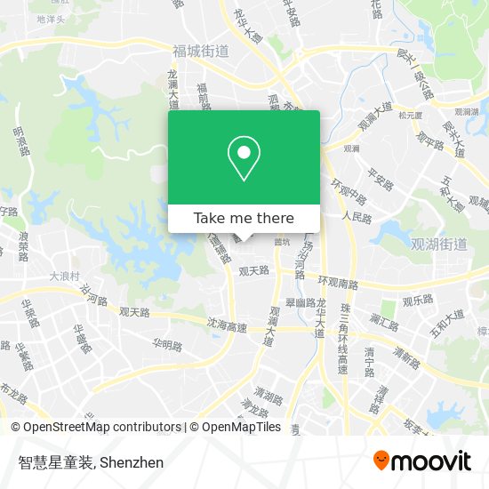 智慧星童装 map