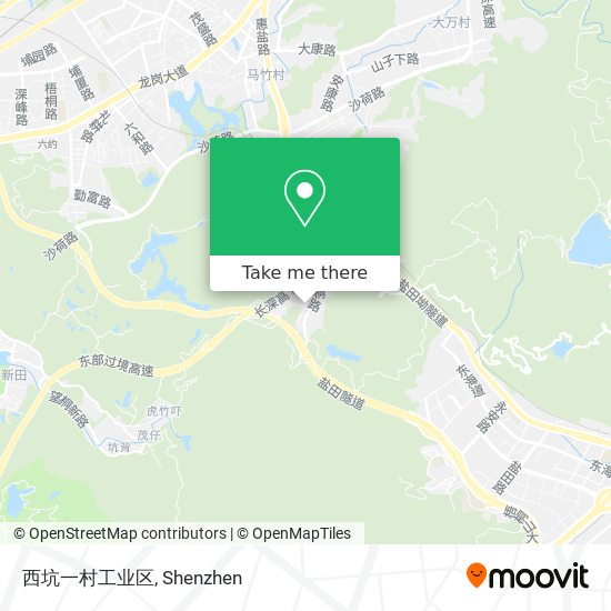 西坑一村工业区 map