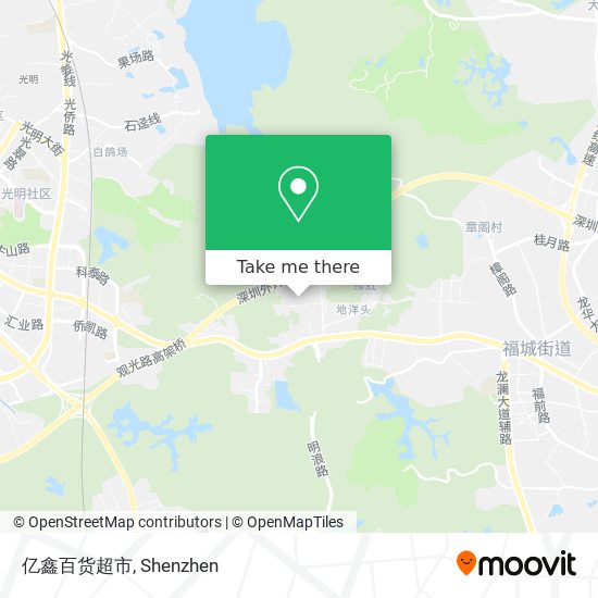 亿鑫百货超市 map