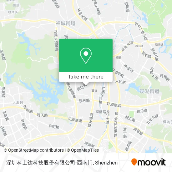 深圳科士达科技股份有限公司-西南门 map