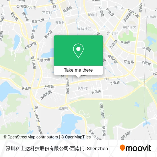深圳科士达科技股份有限公司-西南门 map