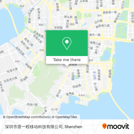 深圳市搭一程移动科技有限公司 map