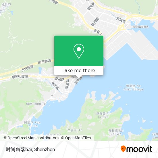 时尚角落bar map