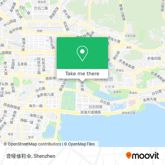 聋哑修鞋伞 map