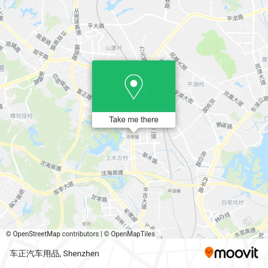 车正汽车用品 map