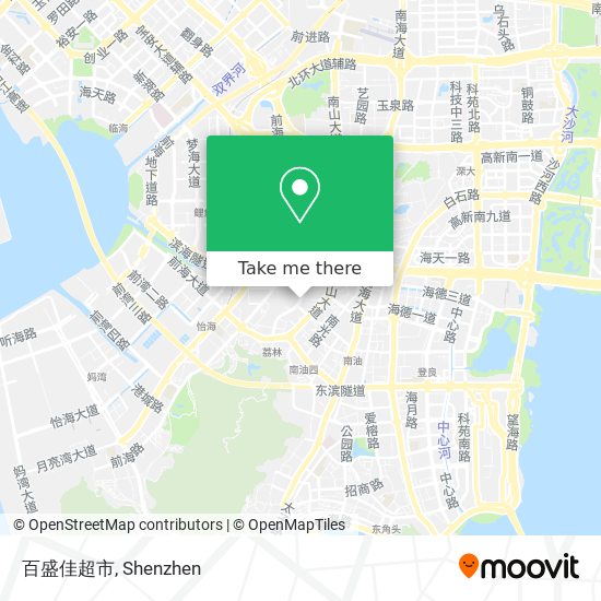 百盛佳超市 map