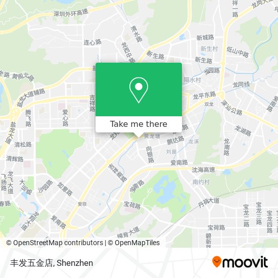 丰发五金店 map
