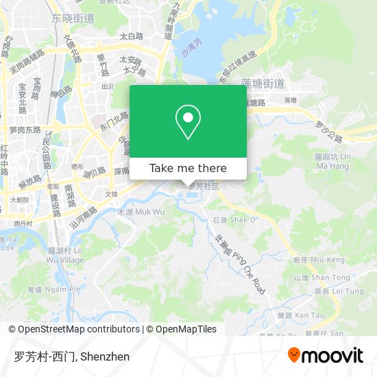 罗芳村-西门 map