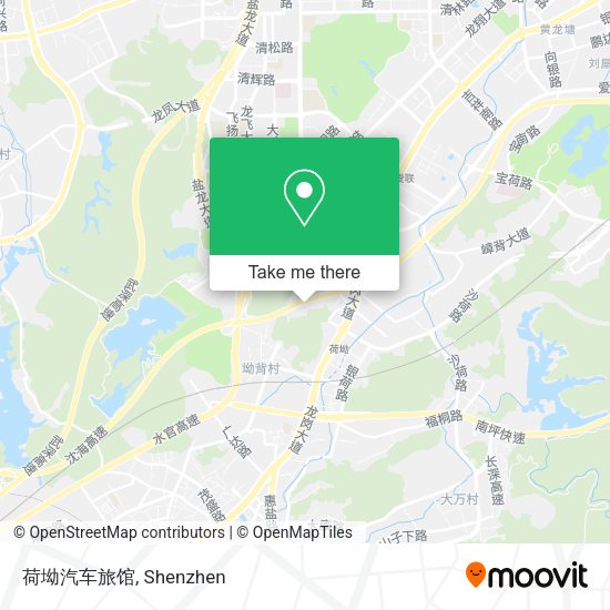 荷坳汽车旅馆 map