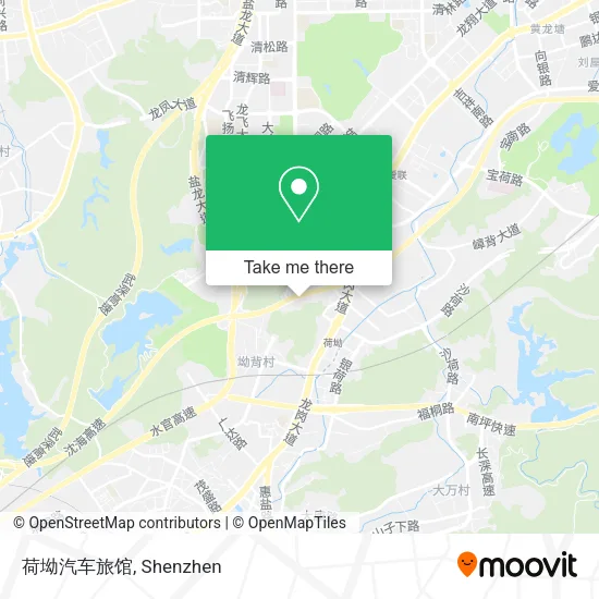 荷坳汽车旅馆 map