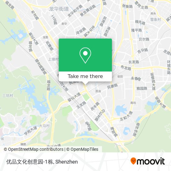 优品文化创意园-1栋 map