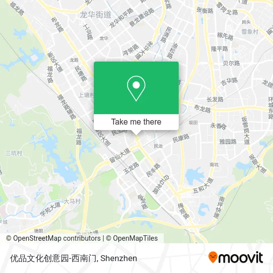 优品文化创意园-西南门 map