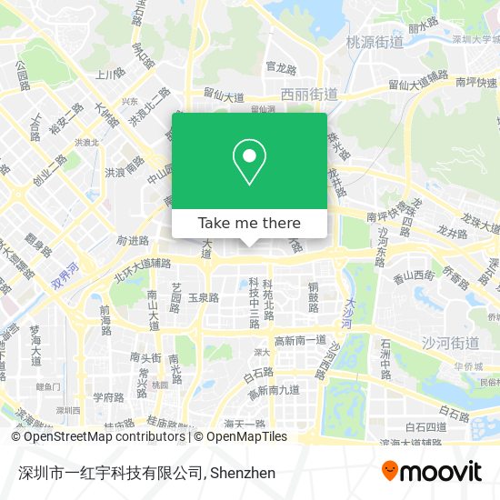 深圳市一红宇科技有限公司 map