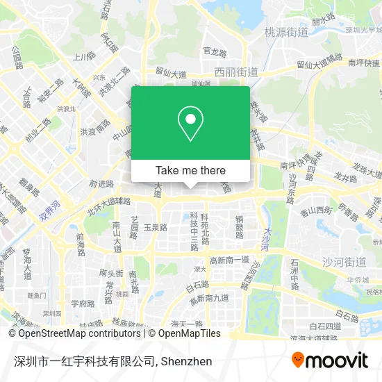 深圳市一红宇科技有限公司 map