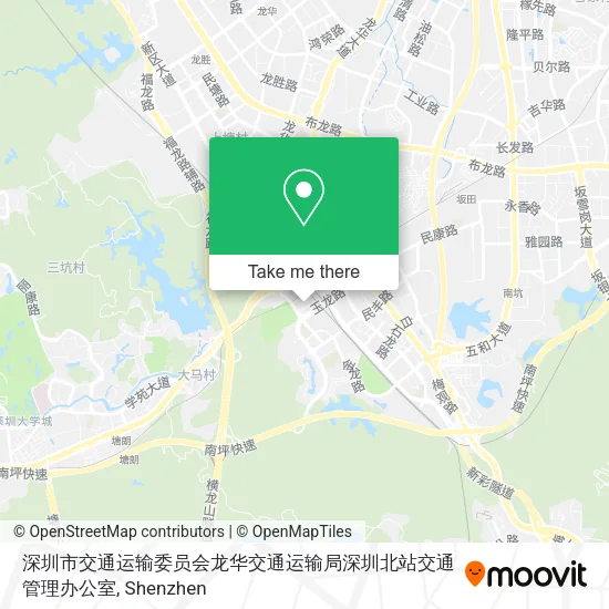 深圳市交通运输委员会龙华交通运输局深圳北站交通管理办公室 map