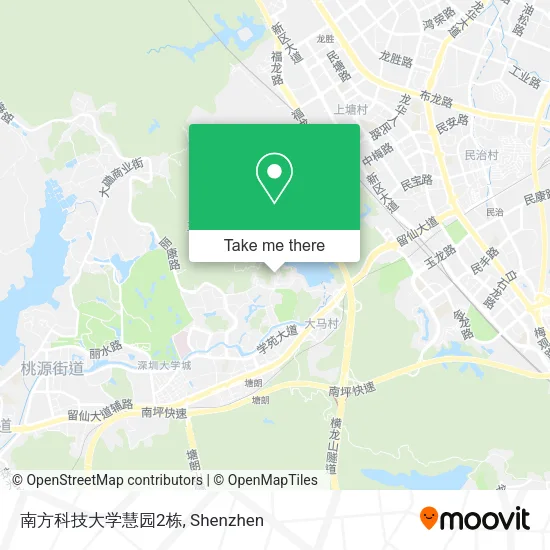 南方科技大学慧园2栋 map