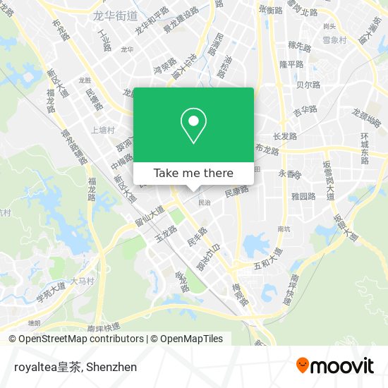 royaltea皇茶 map