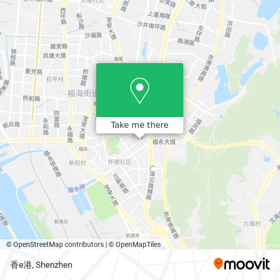 香e港 map