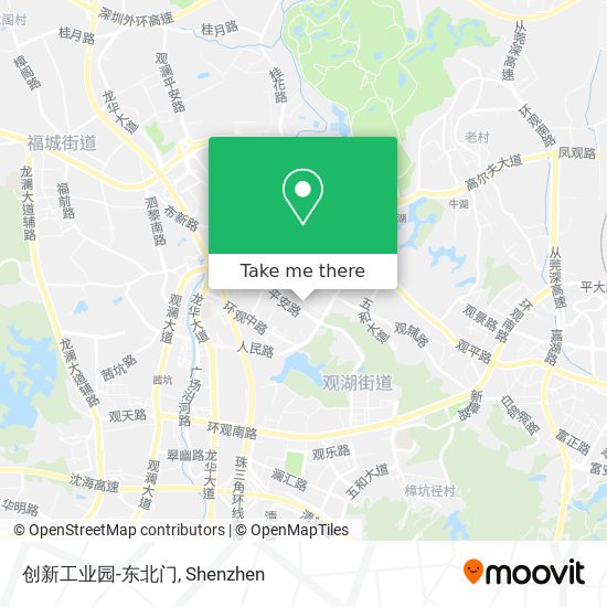 创新工业园-东北门 map