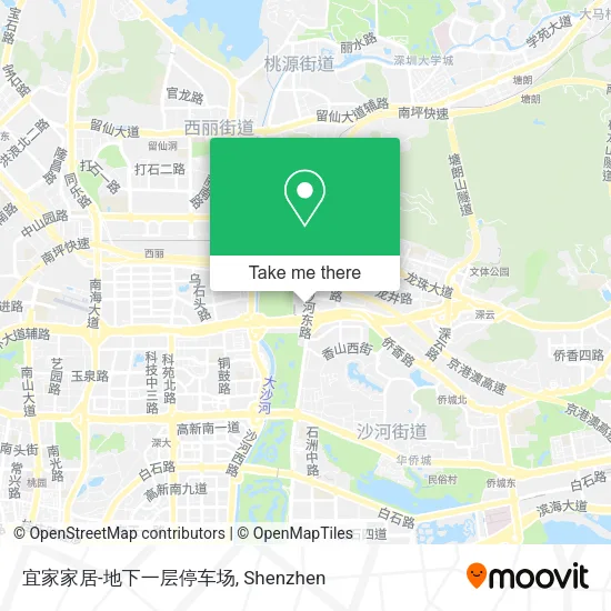 宜家家居-地下一层停车场 map