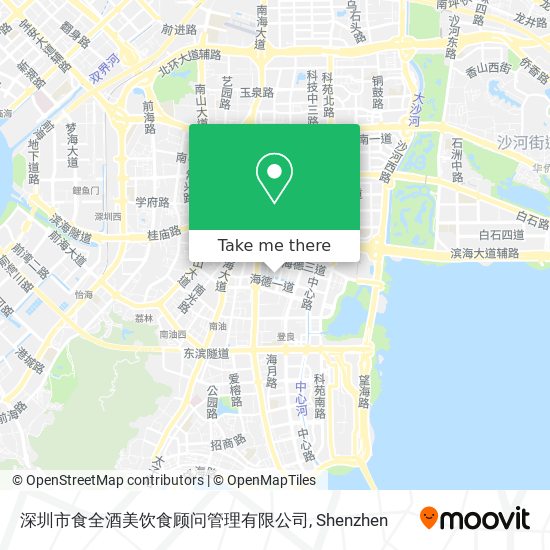 深圳市食全酒美饮食顾问管理有限公司 map