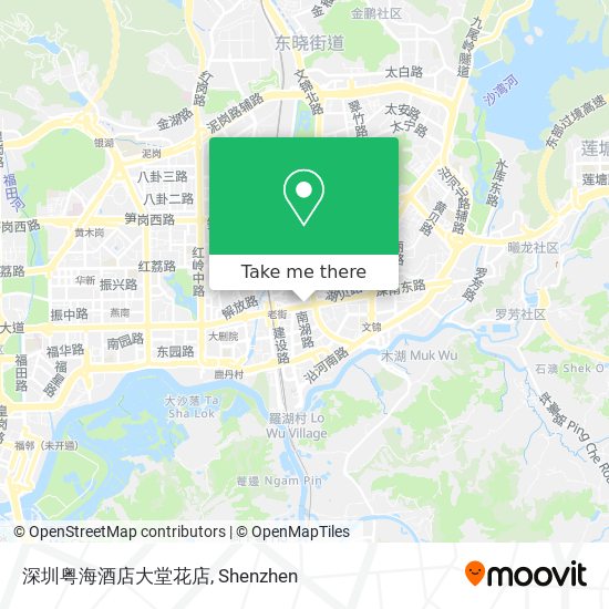 深圳粤海酒店大堂花店 map