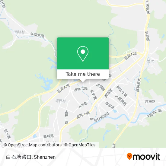 白石塘路口 map