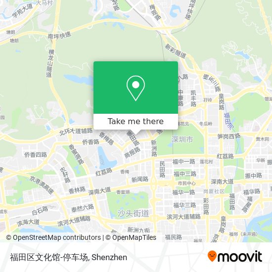 福田区文化馆-停车场 map