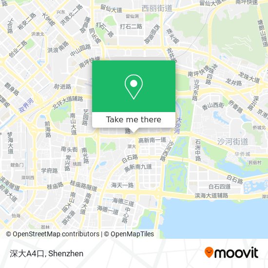 深大A4口 map