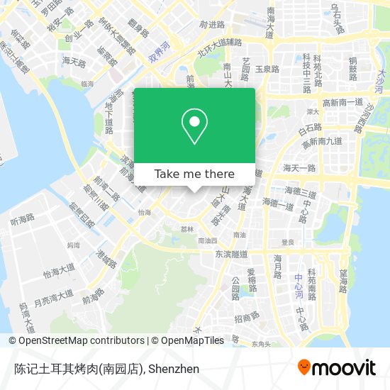 陈记土耳其烤肉(南园店) map