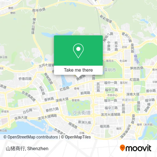 山猪商行 map