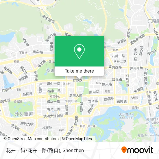 花卉一街/花卉一路(路口) map