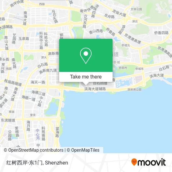 红树西岸-东1门 map