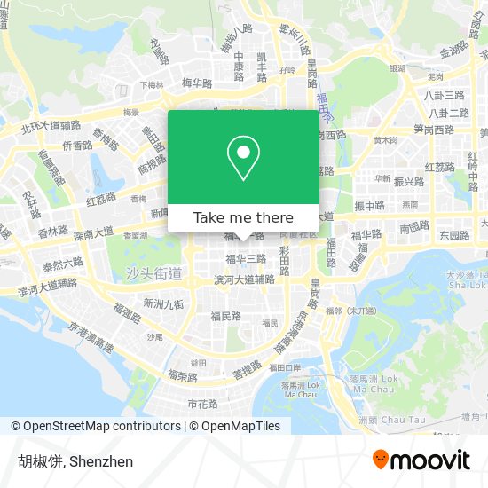 胡椒饼 map