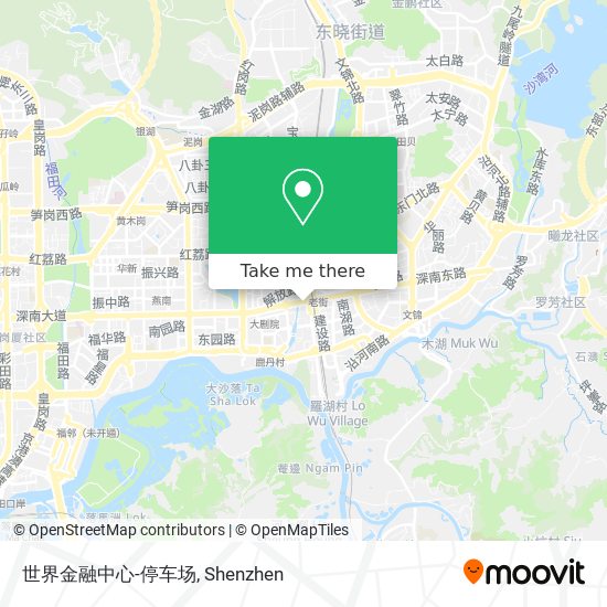 世界金融中心-停车场 map